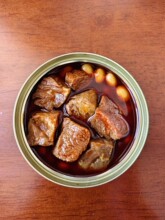 牛肉罐头红烧开罐即食罐装下饭菜户外方便速食批发纯瘦肉肉类熟食