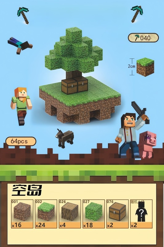 私の磁石の世界 磁気ブロック 積み木セット 磁気粒子 子供向け知育玩具 原始林|undefined