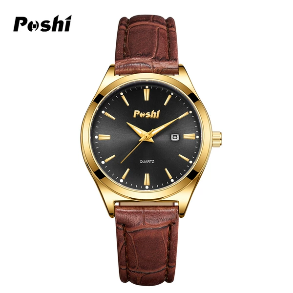 Gold shell black face women's model