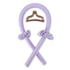 Fantasy purple OPP bag (curly hair stick+2 hair circles+big clip)