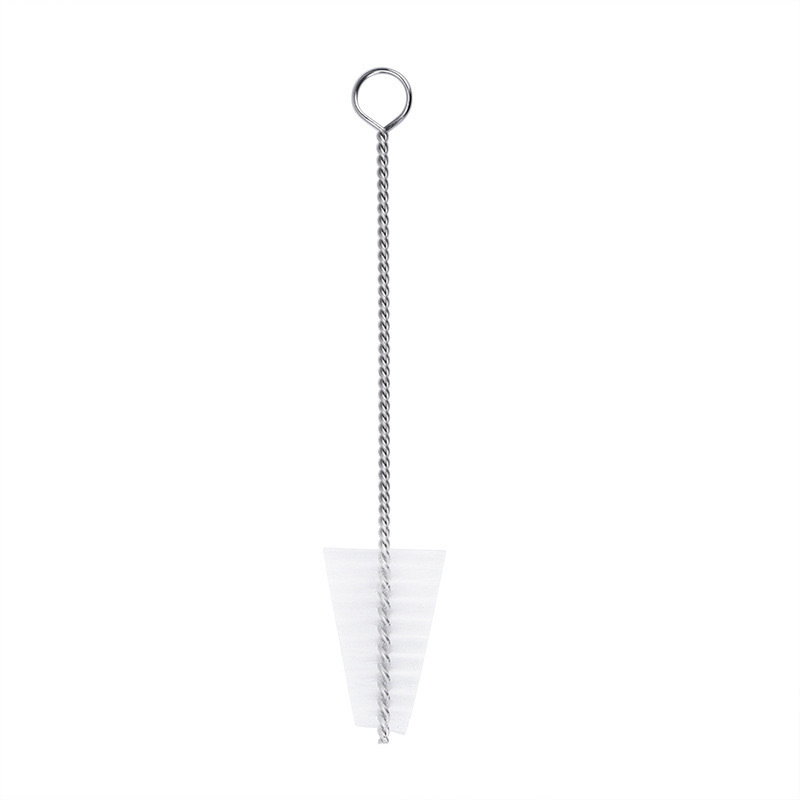 (Wholesale), hygienic cream nylon brush stainless steel, material 5