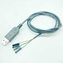 USB2.0ת�Ű�2.54�������� 2725 28AWG 4о��RS232ϵ���ź���