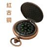 Spot J35A retro pocket watches pointer pointer north needle portable bronze antique inversion guidelines outdoor outdoor