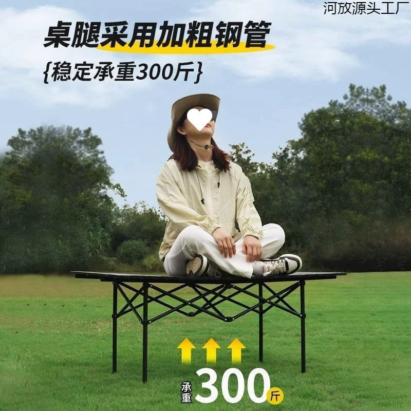 Folding restaurant car for camping, handheld lightweight storage system
