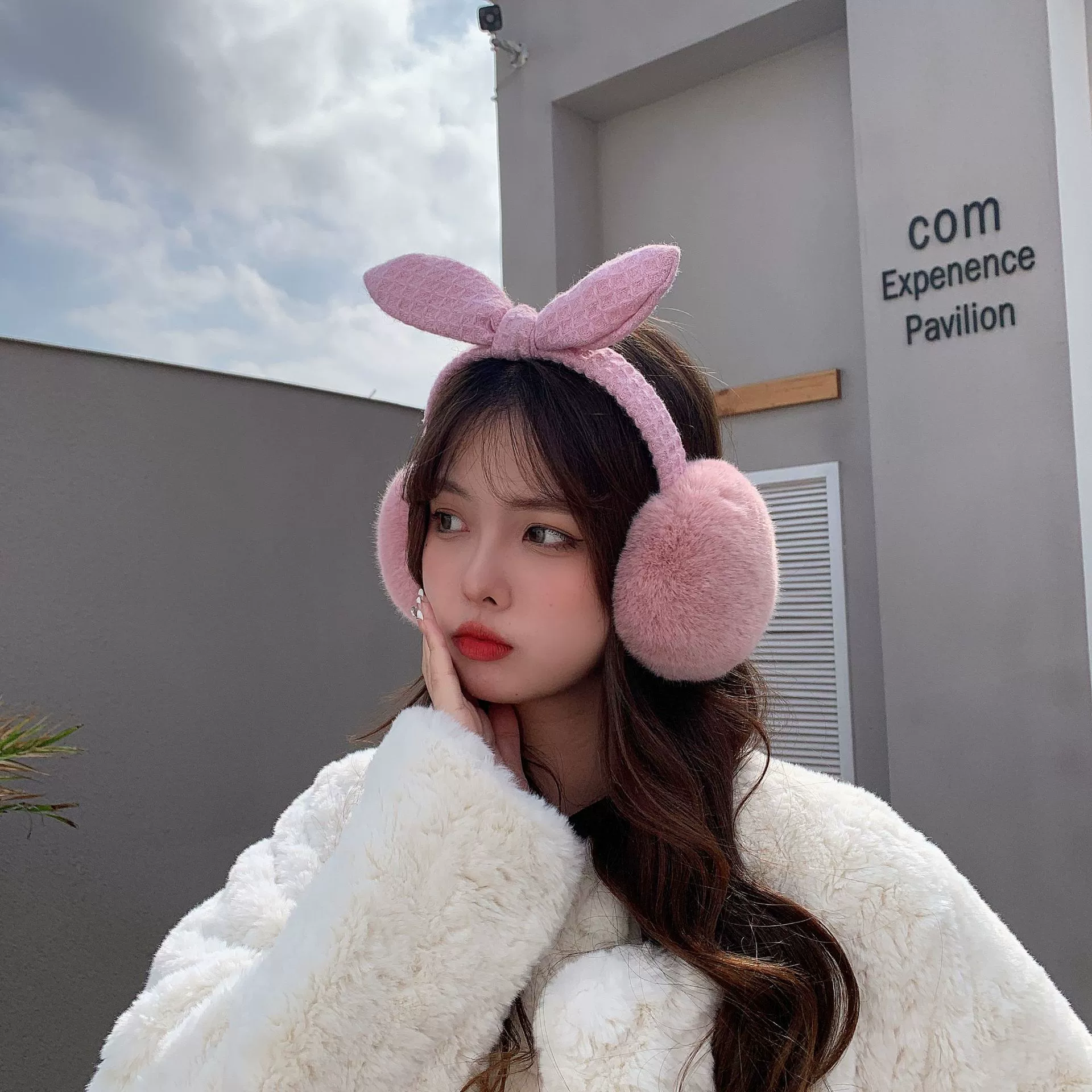 Keep warm headphones, earmuffs, ear protection, Korean style