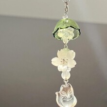 【笨鸟的期待】手作串珠自制少女心简约ins手机链可爱咕本ccd挂件