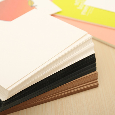 White cardboard black cardboard Dutch white card art painting special business card DIY hard cardboard hard marker pen painting