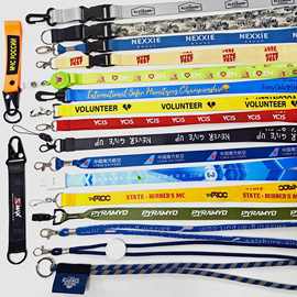 RPET涤纶热转印证件吊牌手机挂绳吊绳工作挂带绳免费制图Lanyard
