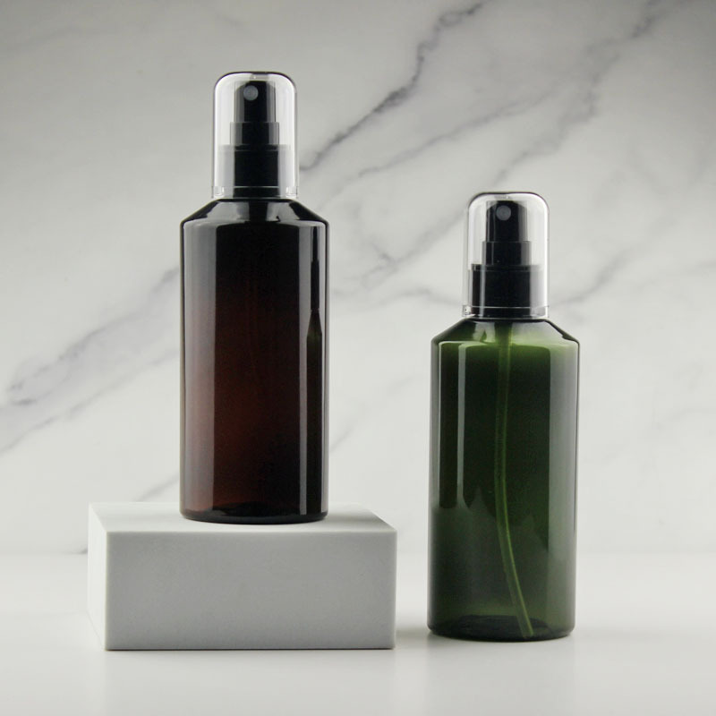 200ml全罩分装瓶pet塑料瓶化妆品爽肤水斜肩喷雾瓶避光瓶保湿瓶