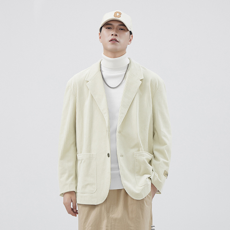 Retro corduroy suit