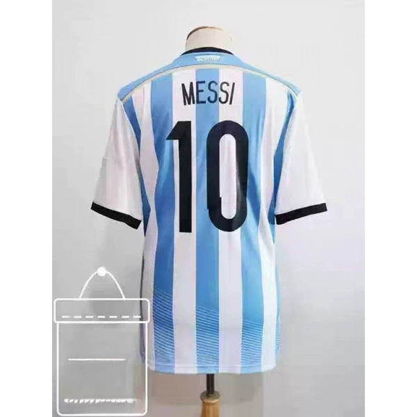 2014 Argentina home + printed number 10