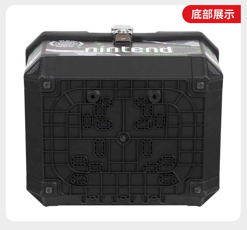 Cross-border motorcycle and electric vehicle rear trunk, special motorcycle trunk, large capacity, exclusively for cross-border use