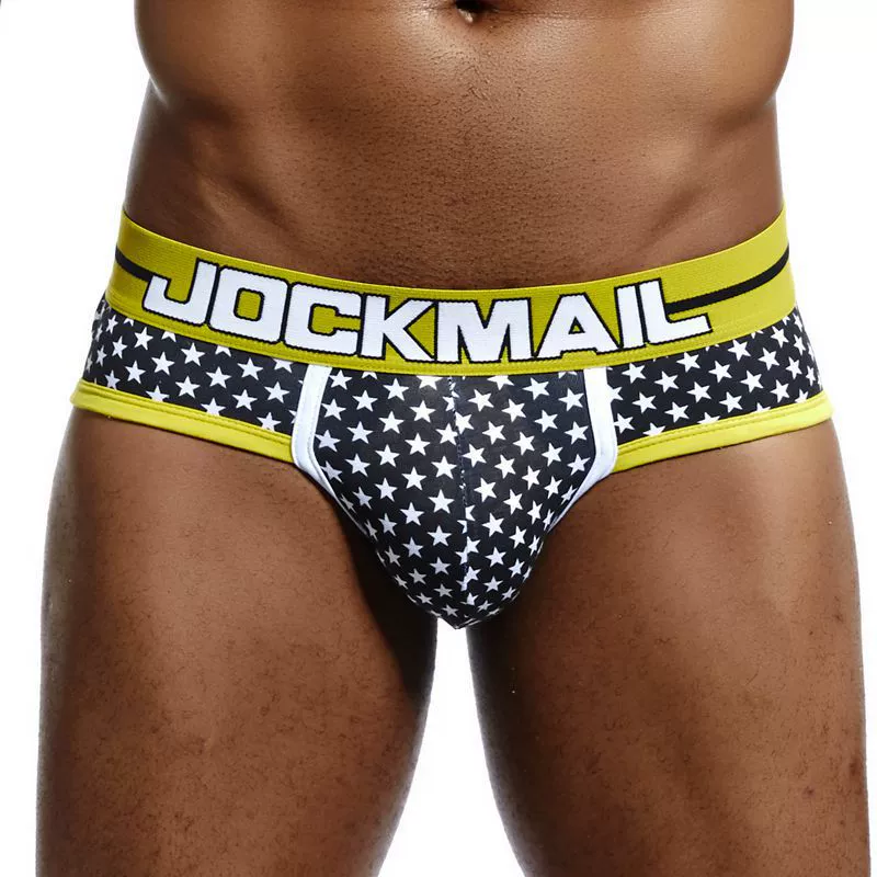 Мужские хлопковые трусы JOCKMAIL, впитывают пот и запах