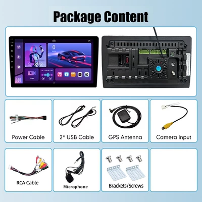 Exclusive 7/9/ 10inch Car: DVD Navigation - 9inch-store-standard-configuration-116gbcarpaly-4-core-wifi-version