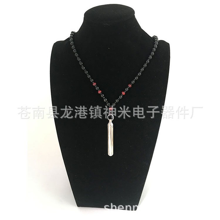 制定带包装6cm复合能量负离子石墨烯量化驱动能量灸棒项链心颈仪|ru