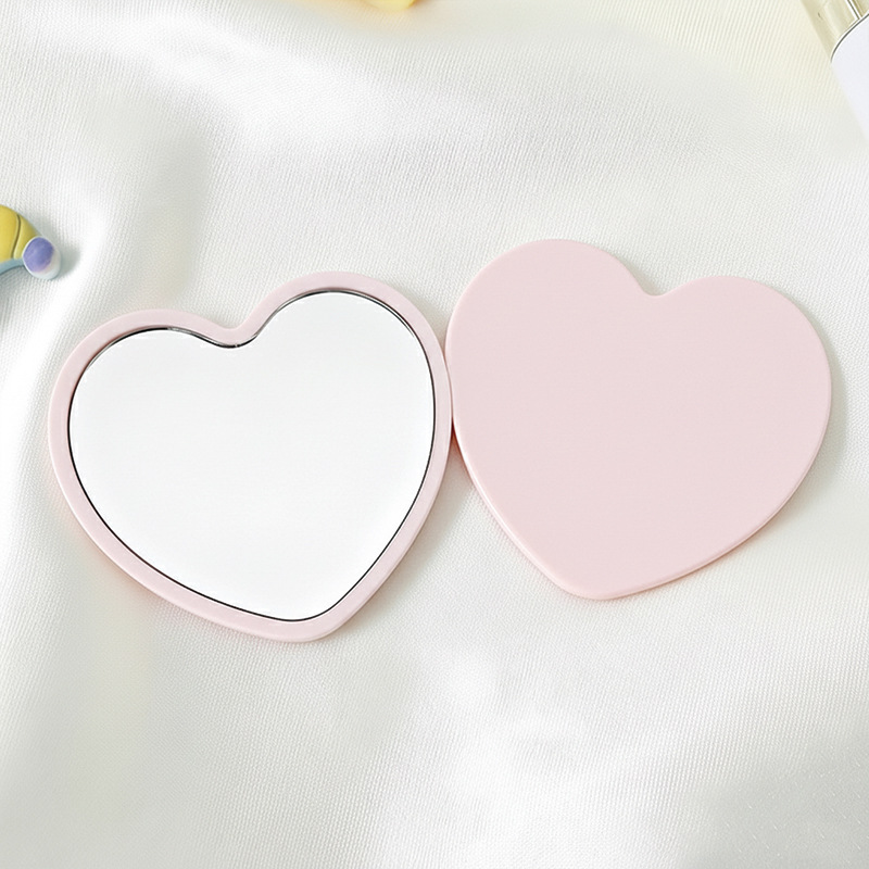 Love small mirror [pink] 6*5.5cm