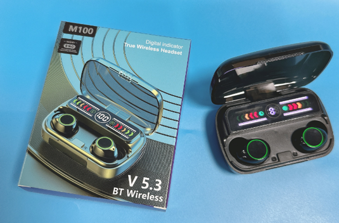 Modelo privado explosivo transfronterizo YD03 M90 F9-5C M25 E7S Pantalla digital táctil TWS 5.4 Auriculares Bluetooth F9