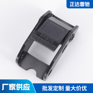 Factory supply webbing elastic buckle non-slip lock buckle tightening electrophoresis black pressure buckle car binding adjustment buckle