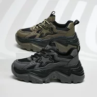 Sports shoes, breathable universal footwear for leisure platform, Korean style