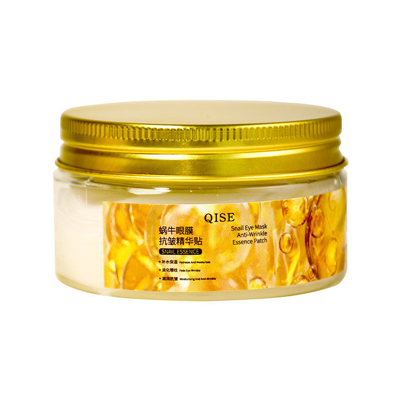 Kiser Snail Eye Mask Anti-arrugas Essence para calmar las bolsas de ojos con círculos oscuros hidratantes y brillantes para las líneas claras alrededor de los ojos.