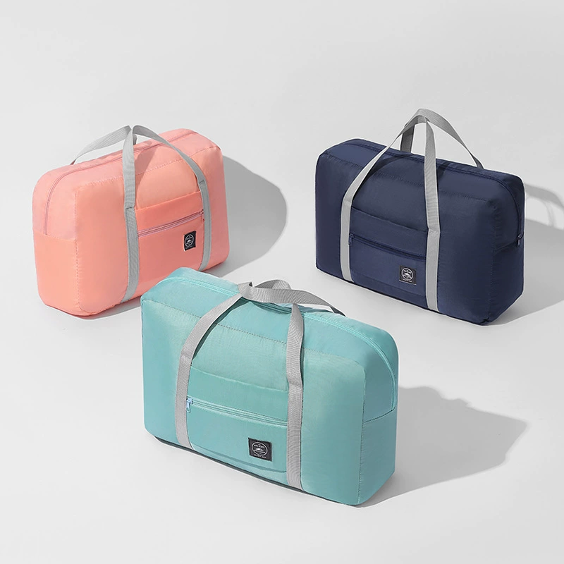 Foldable Travel Organizer Bag 2-in-1 Lightweight Luggage Storage, Portable Carry Handle