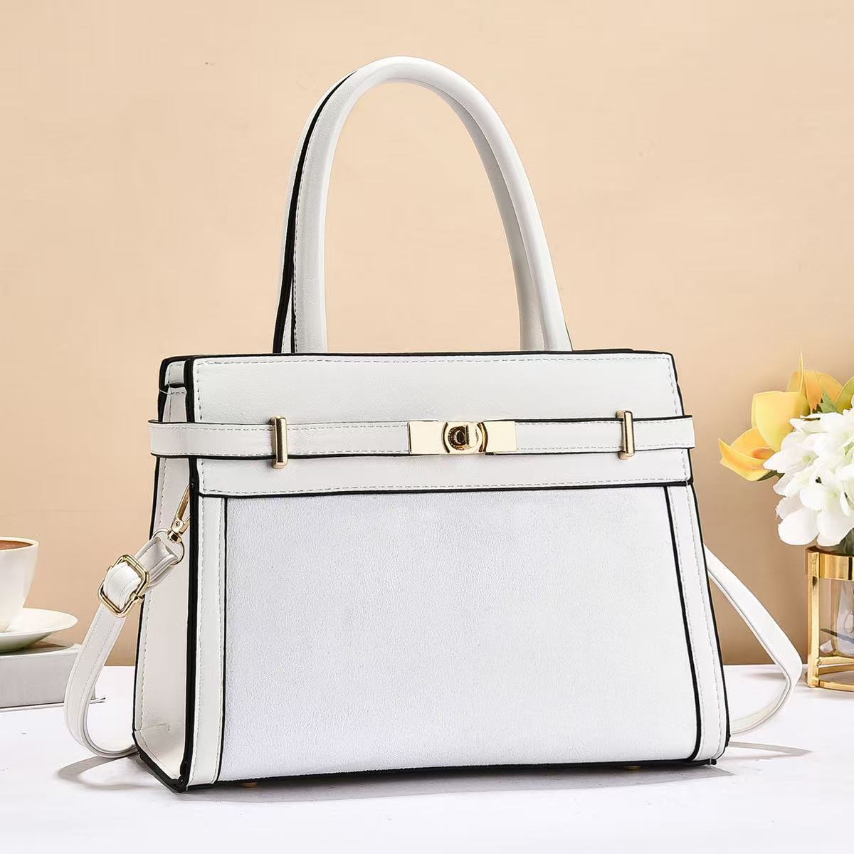 Bolso de moda atmósfera 2025 temperamento versátil bolso de hombro de mujer de moda casual bolso de trampolín transfronterizo