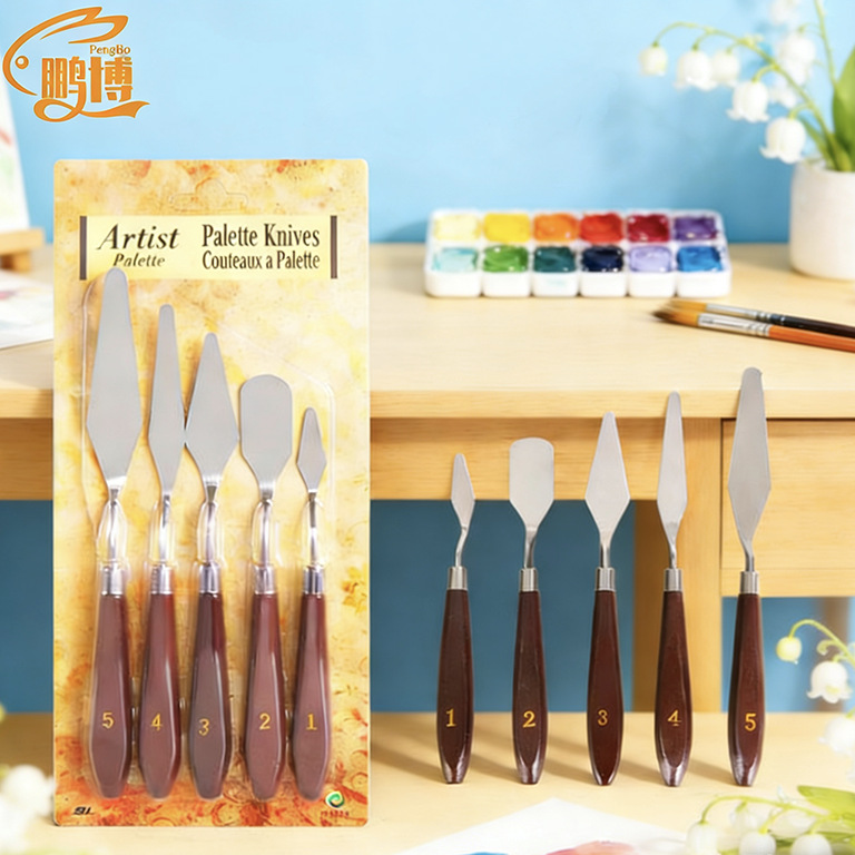 art pigment acrylic scraper