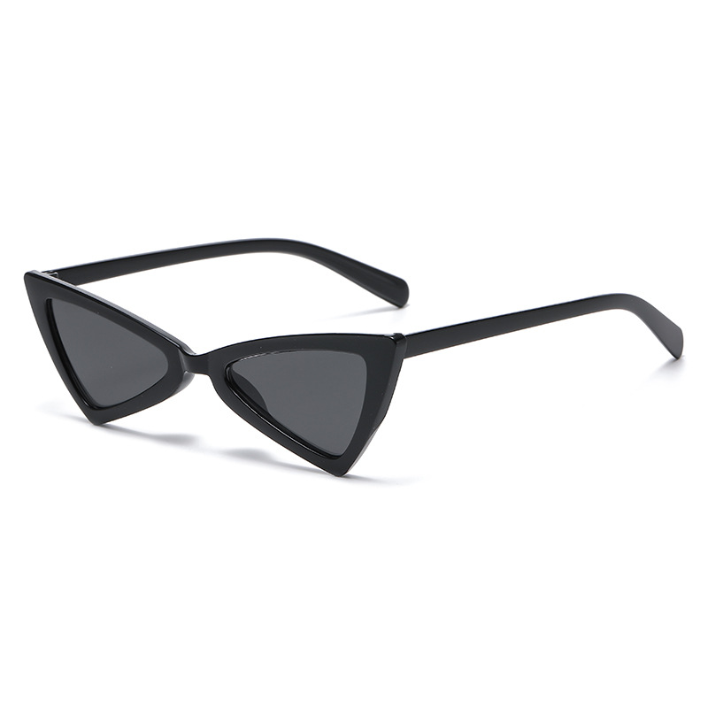 Gafas de Sol Ojo de Gato Triangulares de PC con Protección UV380 para Protección Solar