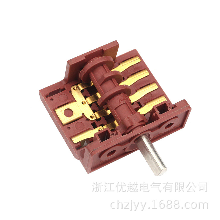 旋钮档位开关 电热器 电热炉 烤箱 档位开关 面条机旋转开关