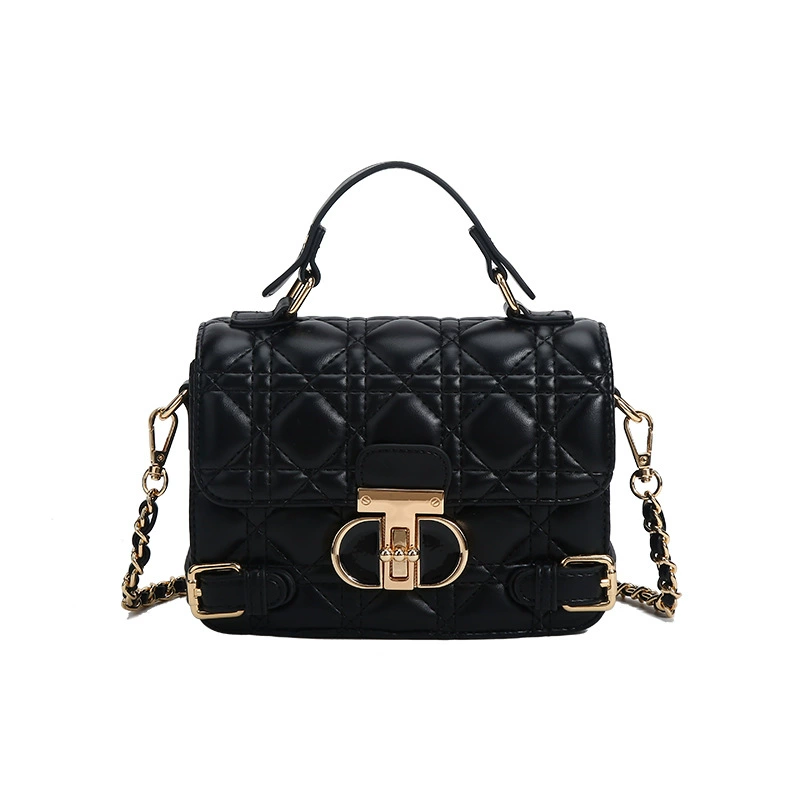 Маленькая сумка, цепочка, стиль Chanel, сумка через плечо с цепочкой, оптовая