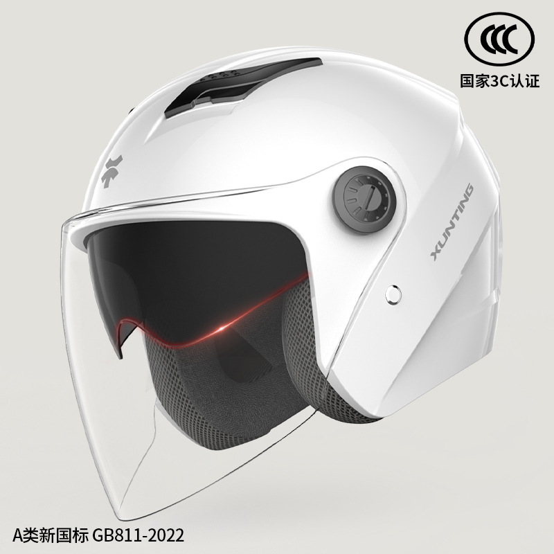 Casco eléctrico Phoenix invierno caliente casco Harley cuatro estaciones masculino universal casco completo de motocicleta cinturón de cuello