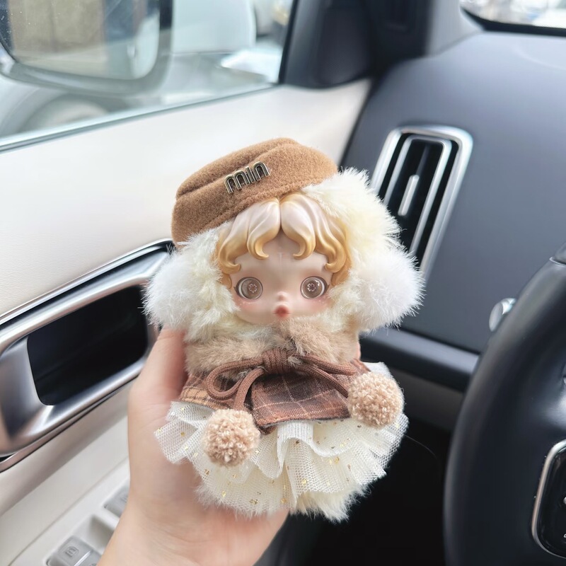 Only Doll Clothes) Sp First and Second Generation Guangzhiyuan Bubble Vinyl Doll Dress High-Value Outfit Set Chaohui Doll Clothes