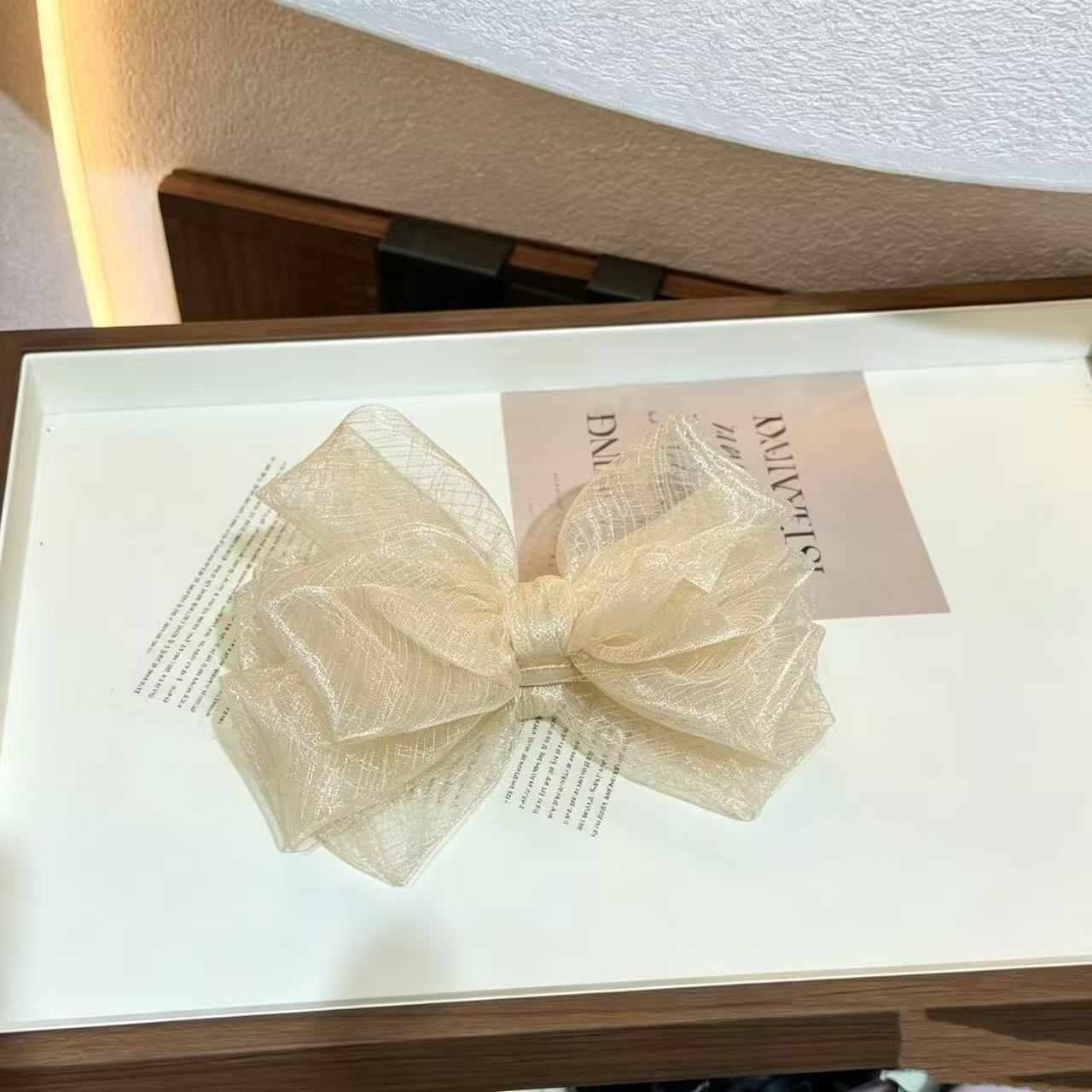 Große Haarspangen für dickes Haar, rutschfeste Krokodilklemmen für Make-up, verschiedene Haarspangen, Vintage-Bananenhaarspangen im 90er-Jahre-Stil, Perlmutt-Optik_voghion.com