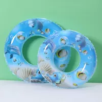 Новый Печатный мультфильм плавательное кольцо Креативный дизайн аквапарк бассейн плавательное кольцо надувной спасательный круг в наличии