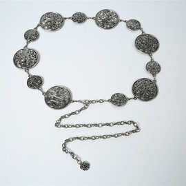 复古民族风腰链配饰波西米亚金属腰带女收腰链条ins连衣裙饰品