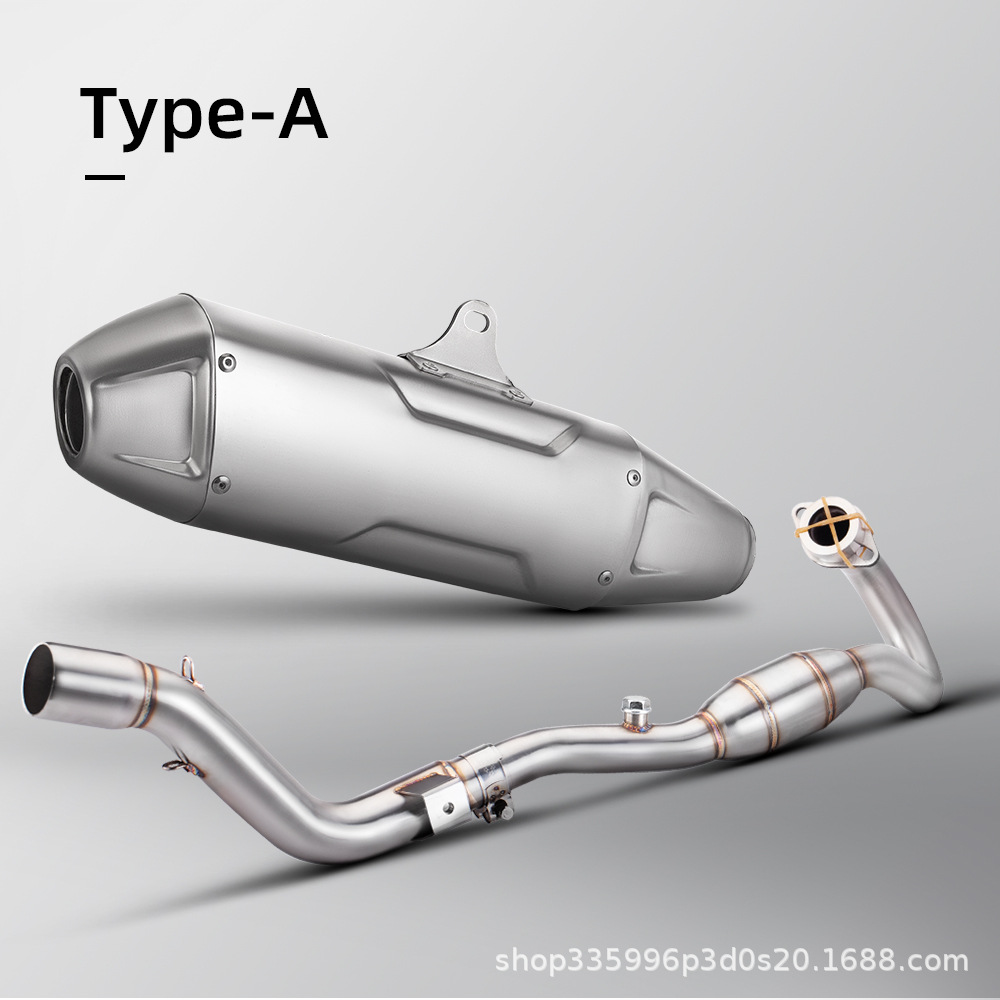 Suitable for Motorcycles Crf250L/300L Kawasaki Klx230 Off-Road Motorcycle Modified Exhaust Pipe Expedition Set