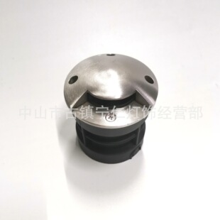 Ning Ren 3W Stainless Steel Turtle Back Lamp One-sided Transparent Buried Lamp 80 Buried Lamp One Transparent Pressure Resistant Waterproof