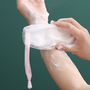 Color Ribbon Foaming Net Face Cleansing Net Handmade Soap Soap Bag Foam Net Foam Net Face Cleanser Foam Net