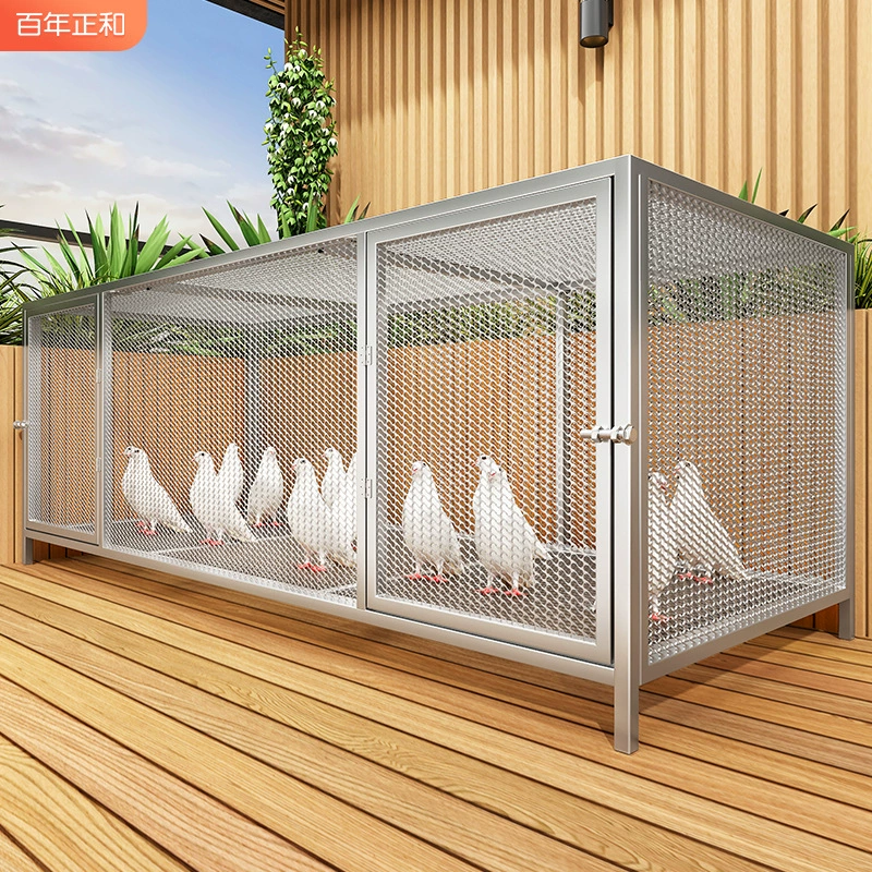 Большая клетка для домашних голубей, сверхбольшая сетка, новый голубятник, клетка для перепелов, уток, кроликов, вилла для попугаев.