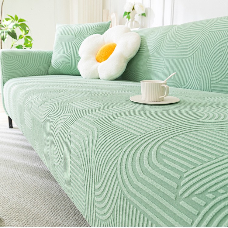 Funda de sofá de estilo crema de alta calidad Funda universal con todo incluido Funda de sofá perezoso universal de cuatro estaciones Cubierta de tela anti-rasguño