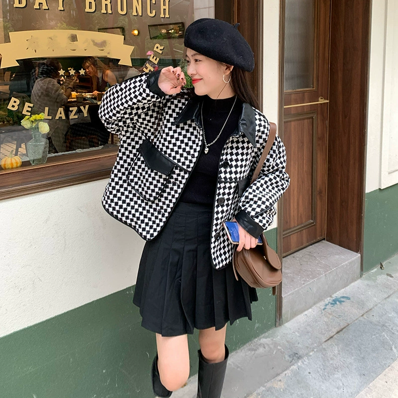 Весенняя укороченная куртка, стиль Chanel, городской стиль, для подростков