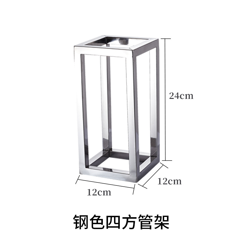 Stainless Steel Dessert Rack Hotel Buffet Cold Dessert Table Tea Break Banquet Three-layer Dessert Table Display Rack