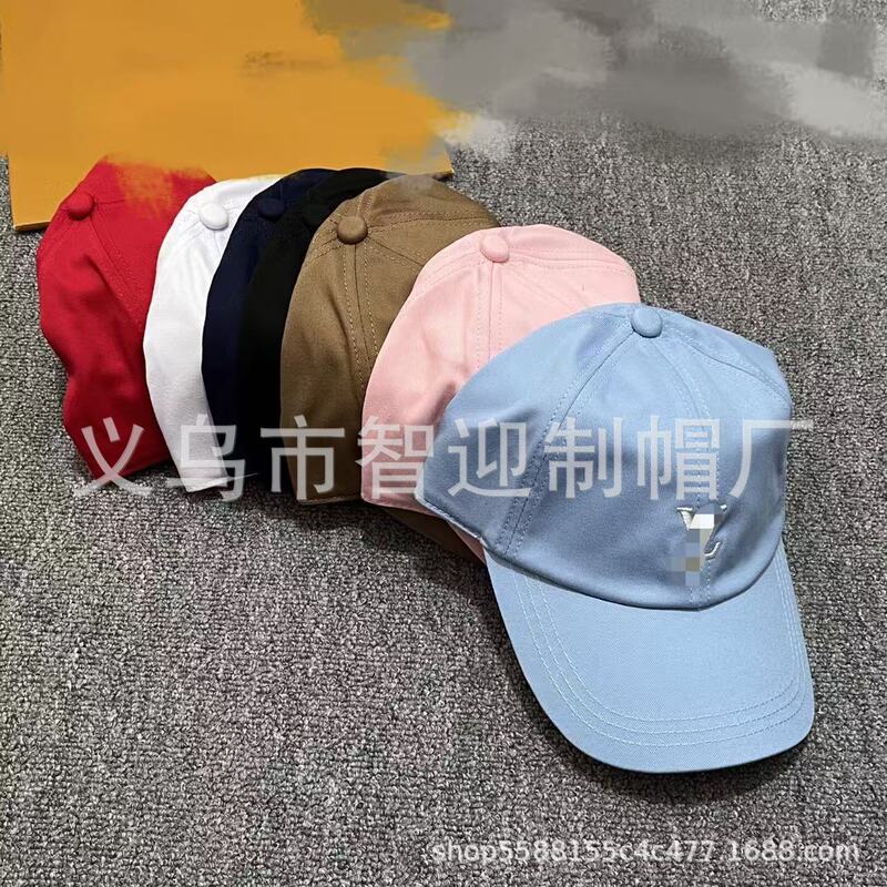 L Letter Correct Fashion Casual Versatile Baseball Cap for Men and Women Trendy Stylish Cross-Border Baseball Cap Wholesale
