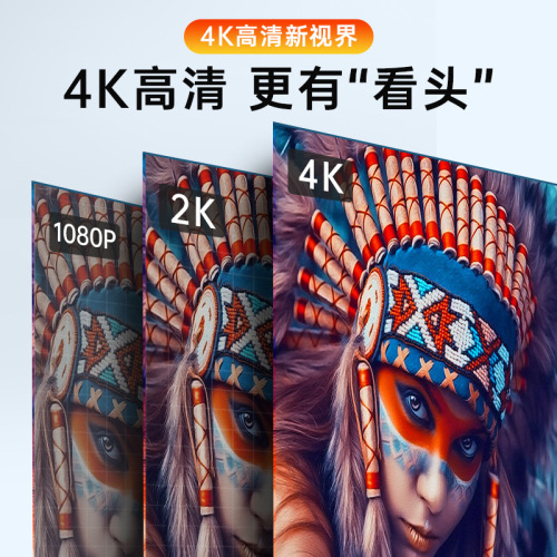 HDMI HD Cable Version 2.0 4K Portable Soft Thin Line TV Set Top Box Monitor Projector Computer Cable