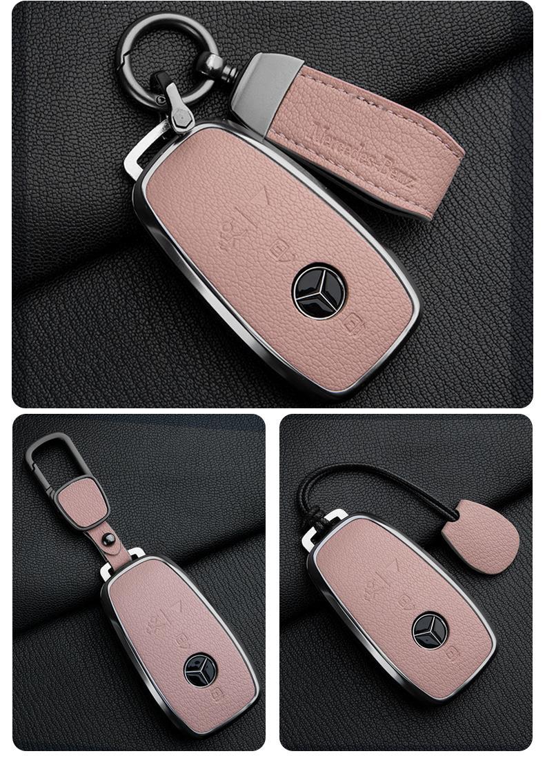 Suitable for Mercedes-Benz Gls450 Key Cover High-End Plus Version Glc300 Shell Gle450/350 Car Key Shell Buckle