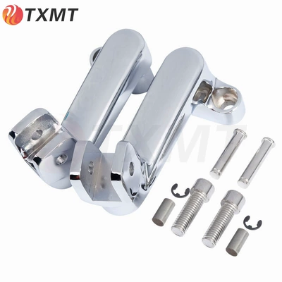 Applicable to Indian Dark: Motorcycle cushion - plating-rear-pedal-bracket