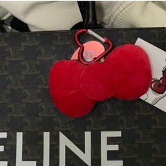 愛心扣hellokitty復古蝴蝶結掛件鑰匙扣玩偶學生書包可愛少女掛飾