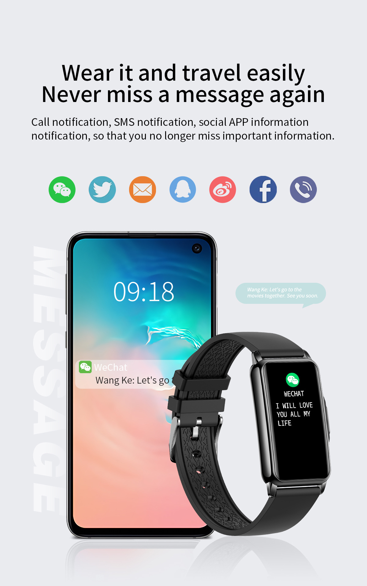 LIGE Smart Sports Watch