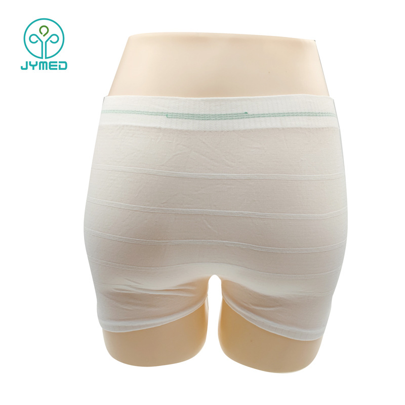 Pantalones cortos desechables transfronterizos pantalones de malla de poliéster elástico pantalones de vapor de sudor pantalones boxeadores desechables ropa interior de malla