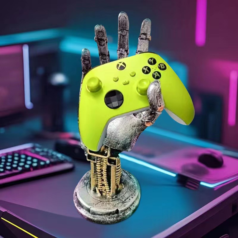Cyberpunk Ornamento Asura Game Handpiece Stand Anillo Bracelet Stand de escritorio Fotografía de fondo